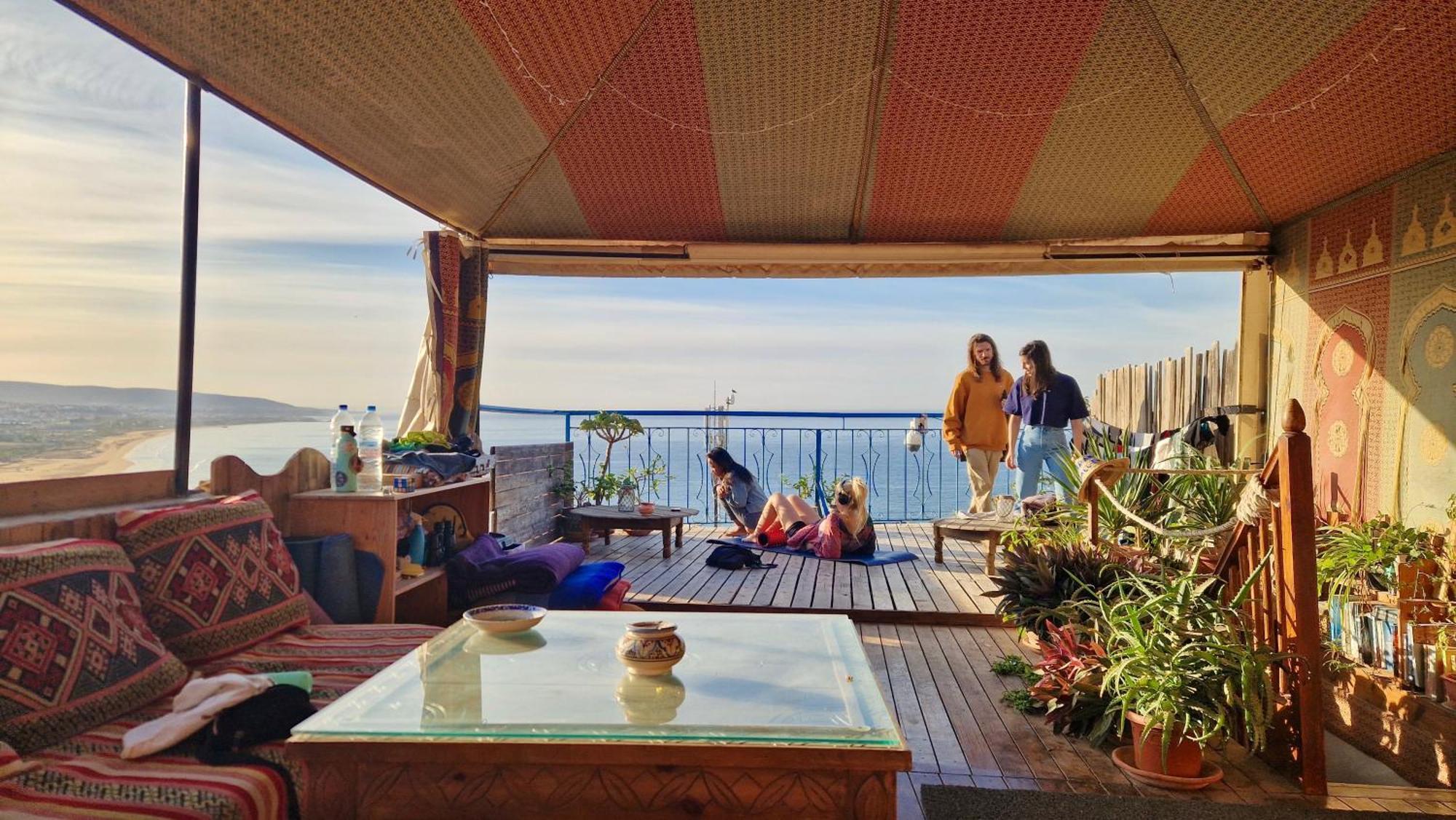 بيت شباب Kekai Surf House تغازوت المظهر الخارجي الصورة
